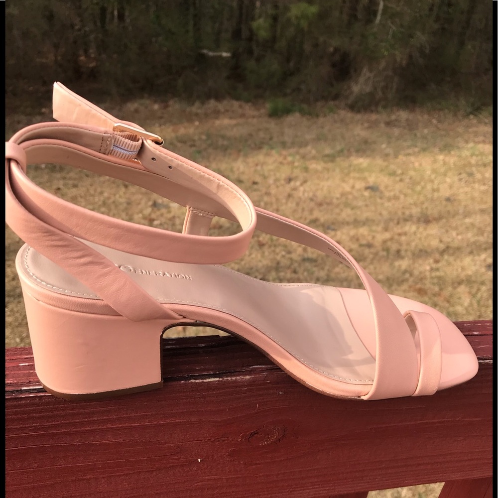 Bcbgeneration Sandals Leather Upper Blocked Heel - image 5